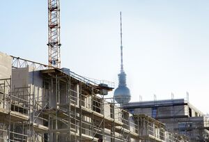 Bauvorhaben in der Nähe des Alexanderplatzes. Foto: Friedberg – stock.adobe.com